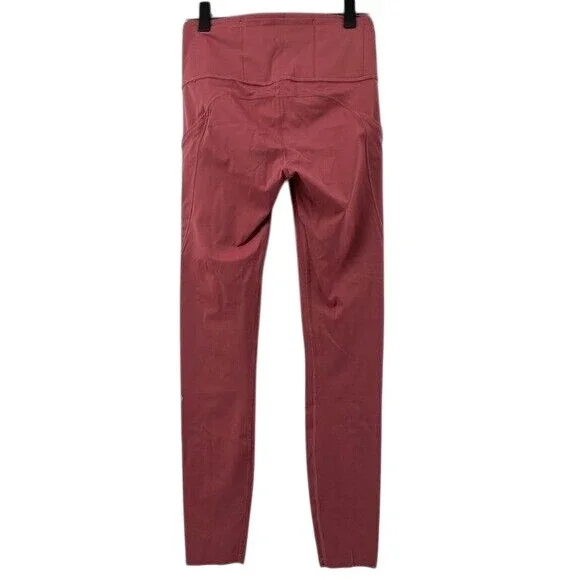 Lululemon Women‎ 4 Lululemon Fast Free High Rise Tight 25 Cool Cherry NWOT